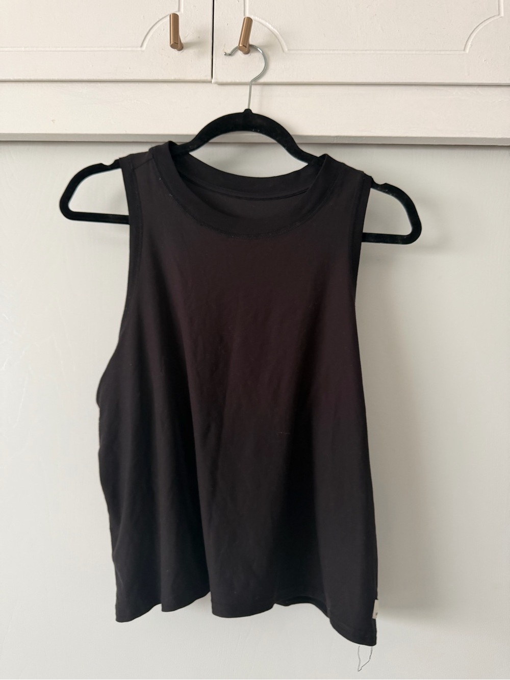 Vuori Black Women's Crewneck Tank